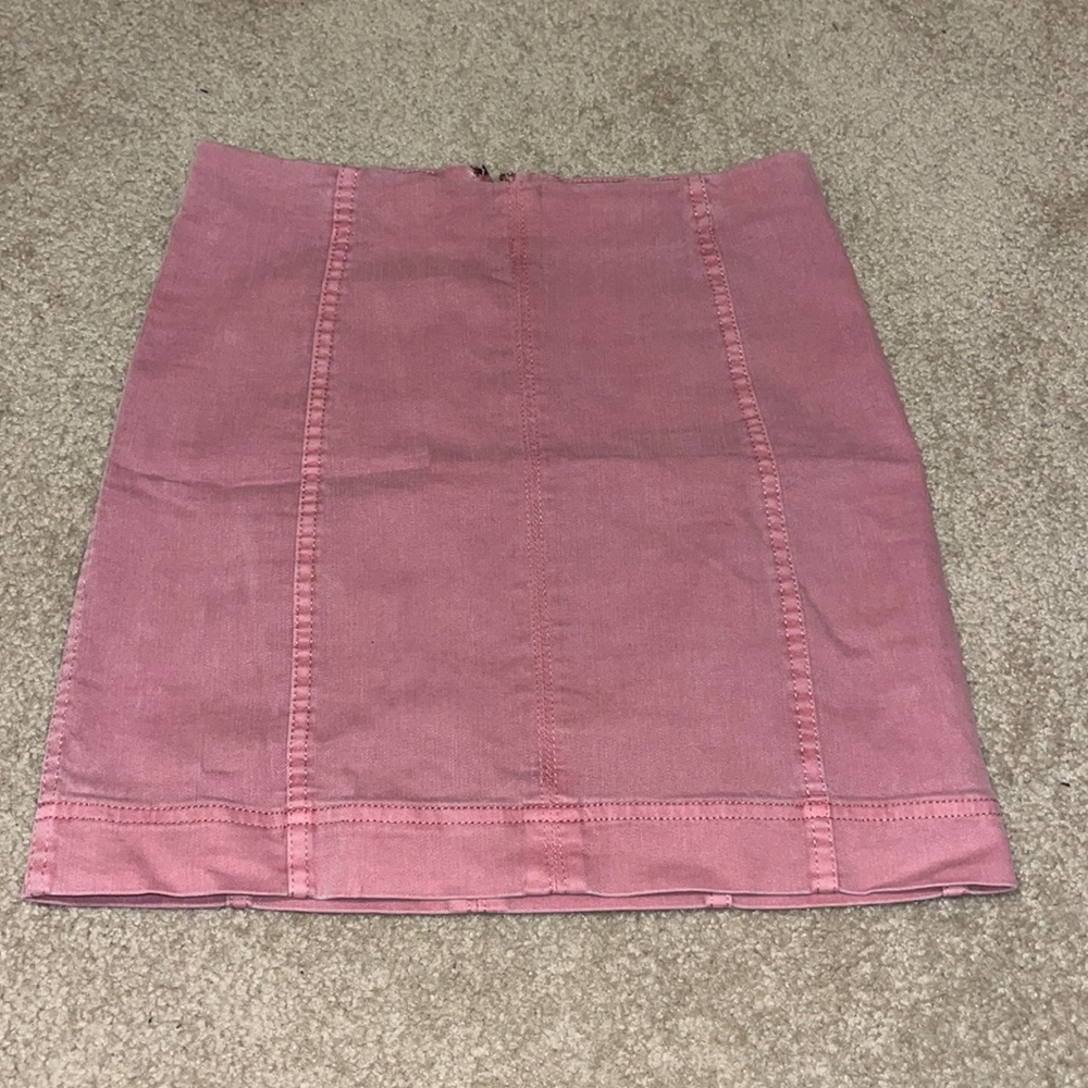 Jolt Pink mini skirt
